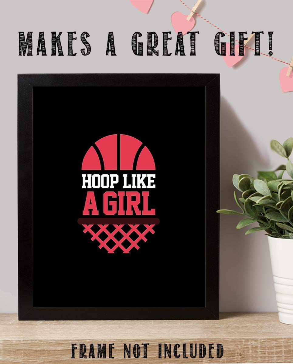 Hoop Like A Girl- Girl&