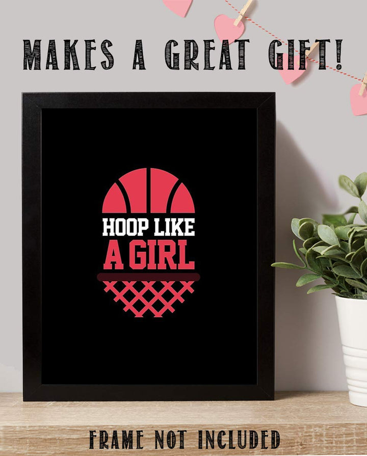 Hoop Like A Girl- Girl&
