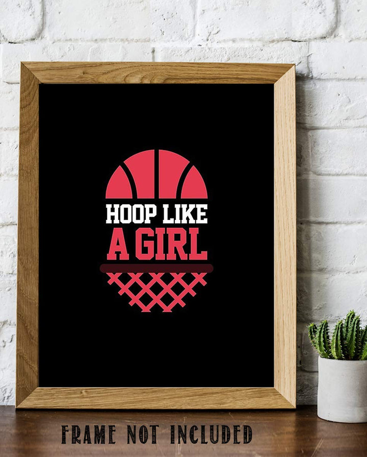 Hoop Like A Girl- Girl&