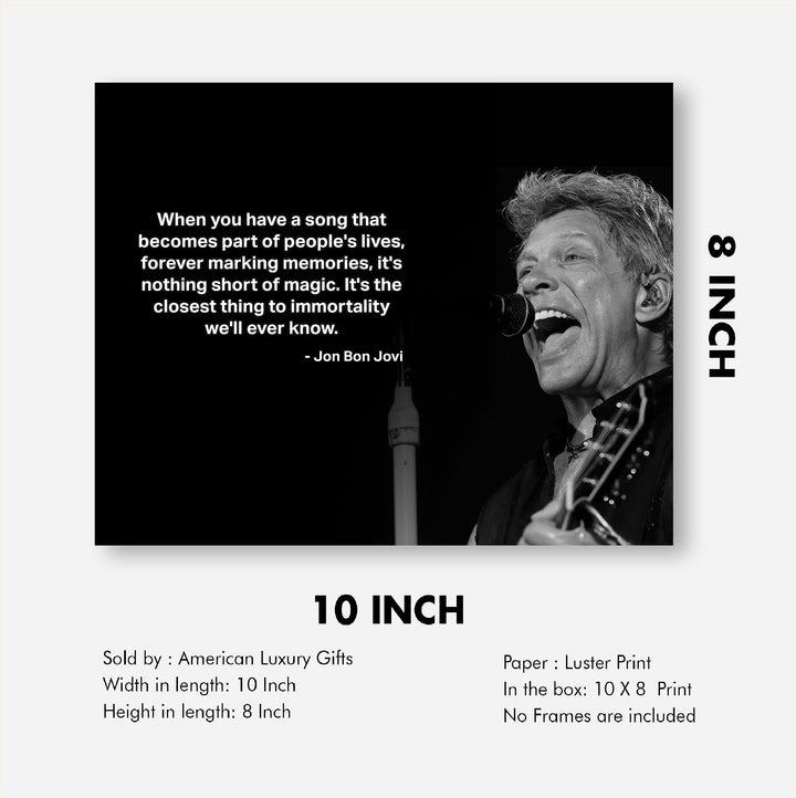 Bon Jovi-"Closest Thing to Immortality We&