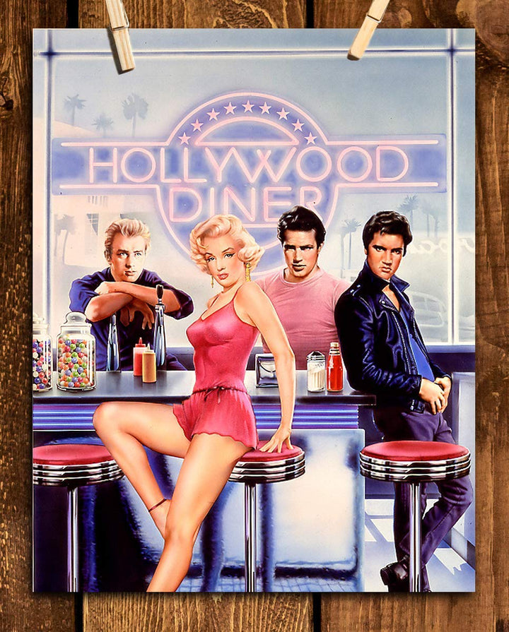 "Hollywood Diner"- 8 x 10"