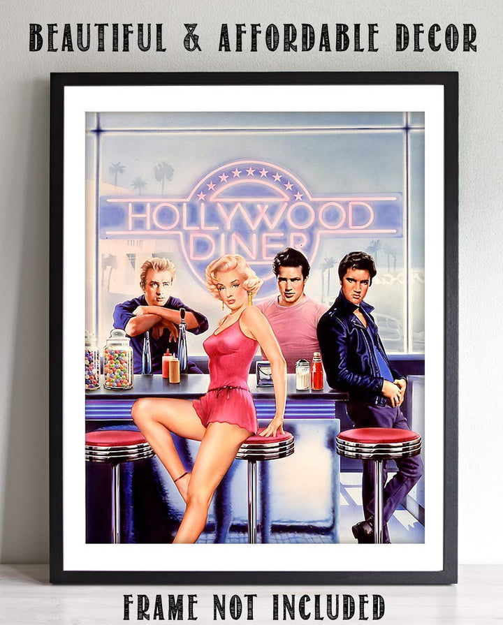 "Hollywood Diner"- 8 x 10"