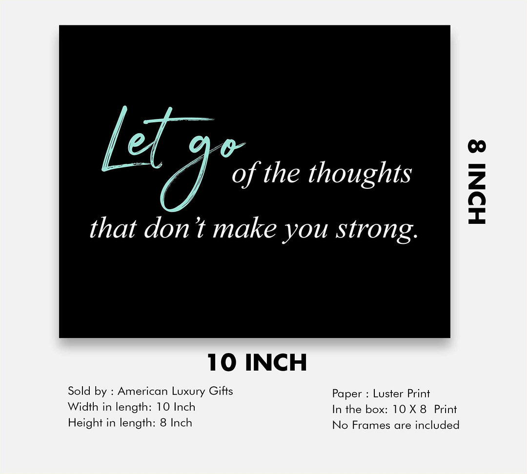 Let Go of Thoughts That Don&