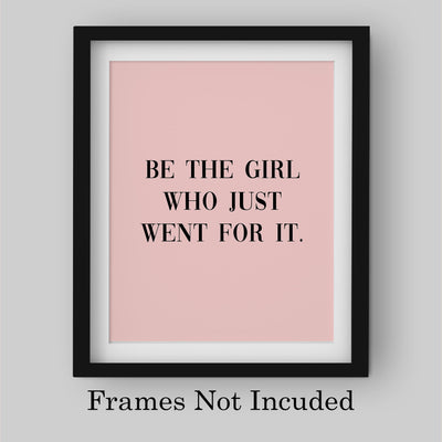 Motivational Pink Art Print - Modern Wall Art for Inspiration