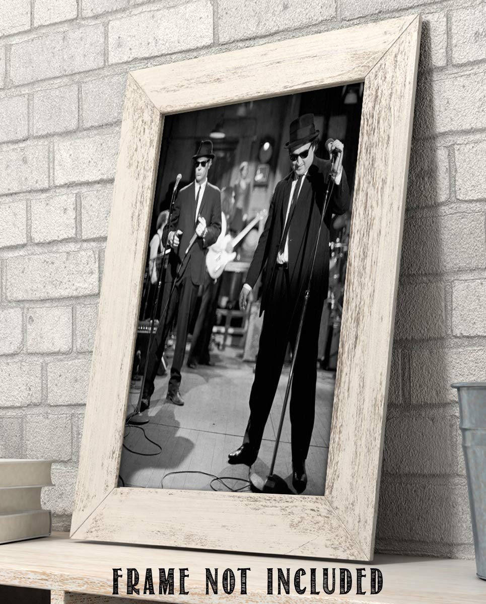 "Blues Brothers"- Vintage Wall Art Print-8 x 10"