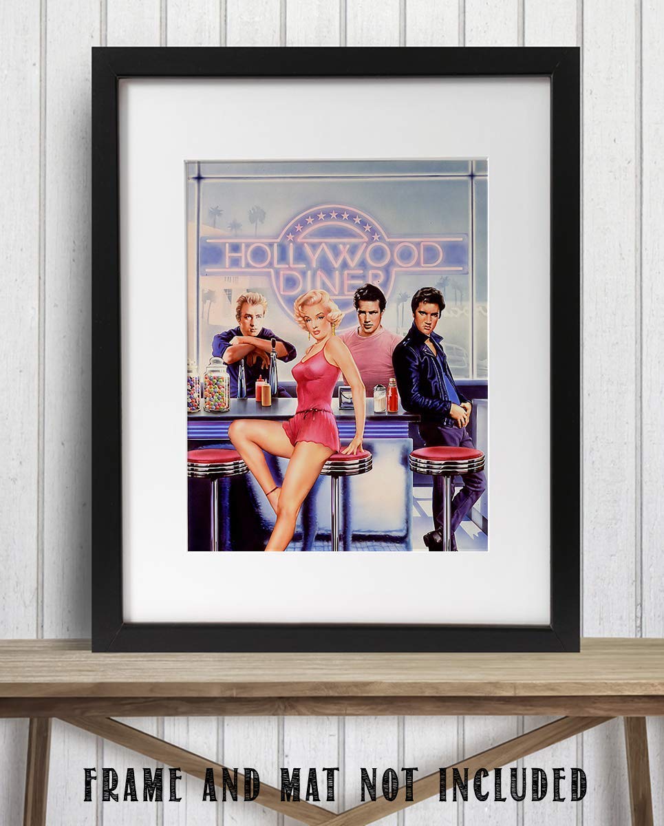 "Hollywood Diner"- 8 x 10"