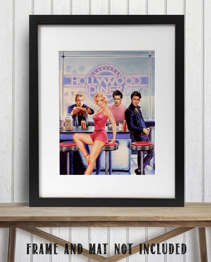 "Hollywood Diner"- 8 x 10"