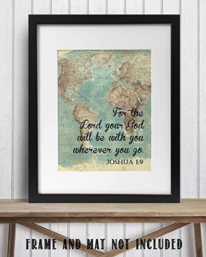 Joshua 1:9-"The Lord Will Be With You Wherever You Go"