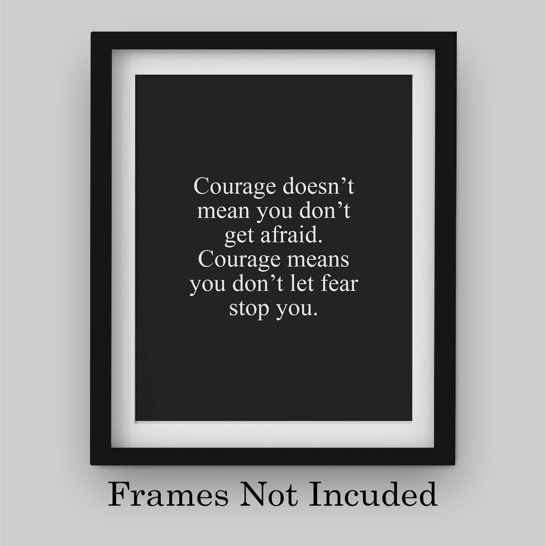 Courage Means Don&
