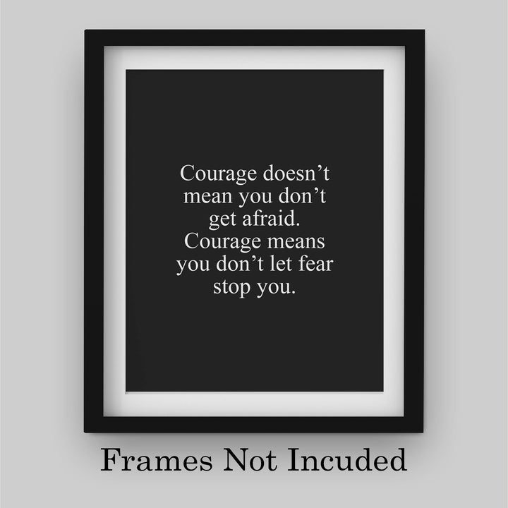 Courage Means Don&