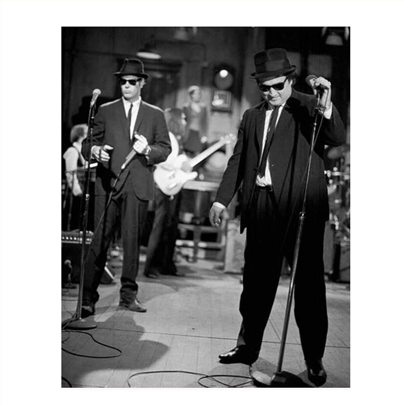 "Blues Brothers"- Vintage Wall Art Print-8 x 10"