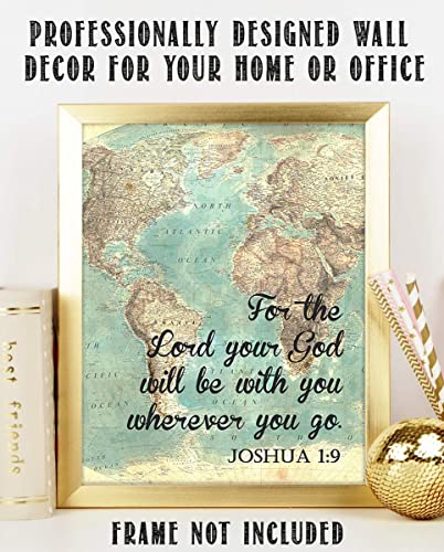 Joshua 1:9-"The Lord Will Be With You Wherever You Go"