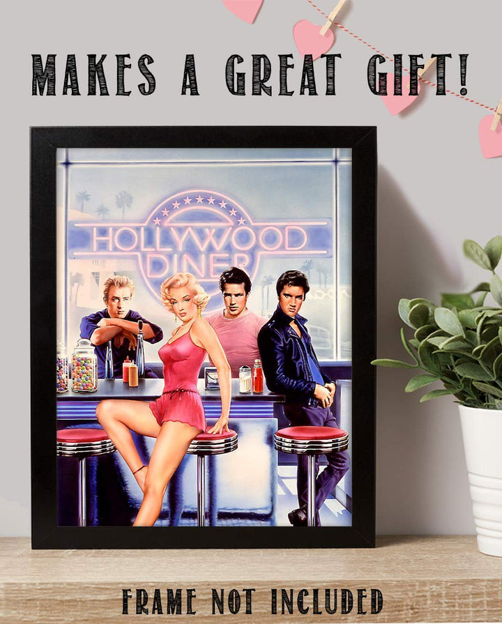 "Hollywood Diner"- 8 x 10"