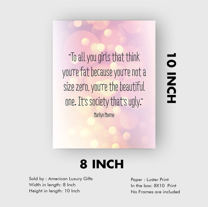 Marilyn Monroe Quotes-"You&