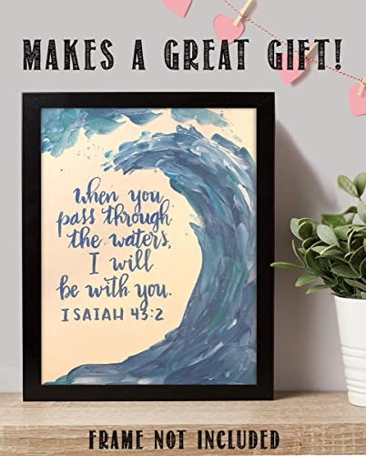 "When You Pass Thru The Waters I Will Be With You"