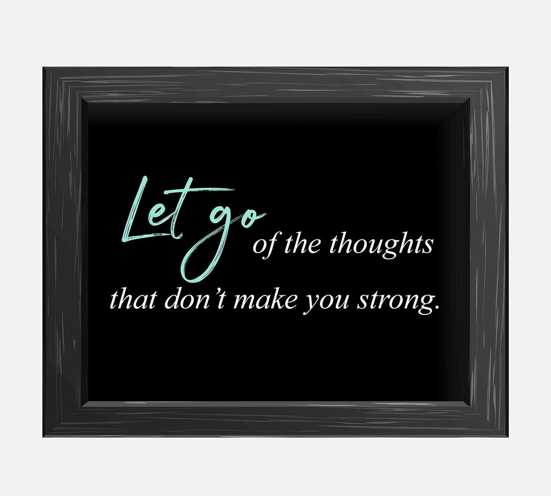 Let Go of Thoughts That Don&