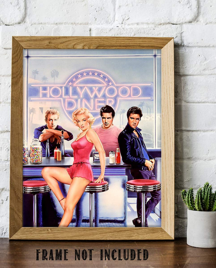 "Hollywood Diner"- 8 x 10"
