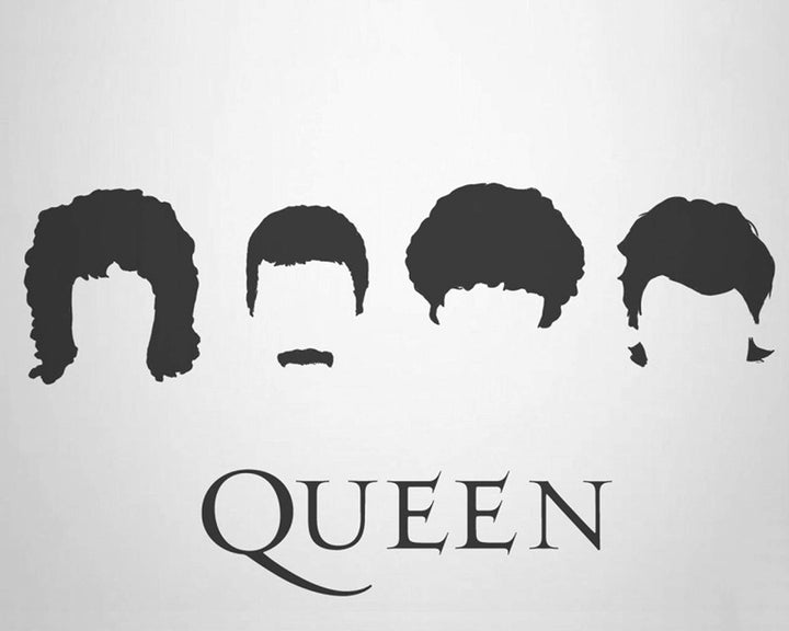 Rock Bands- Silhouette Poster Prints Set (5) 10 x 8" Wall Prints-Ready To Frame. AC DC-Beatles-Queen-Nirvana-Scorpions. Home-Studio-Bar-Dorm-Man Cave Decor. Must-Have for Rock Music Fan Collection!