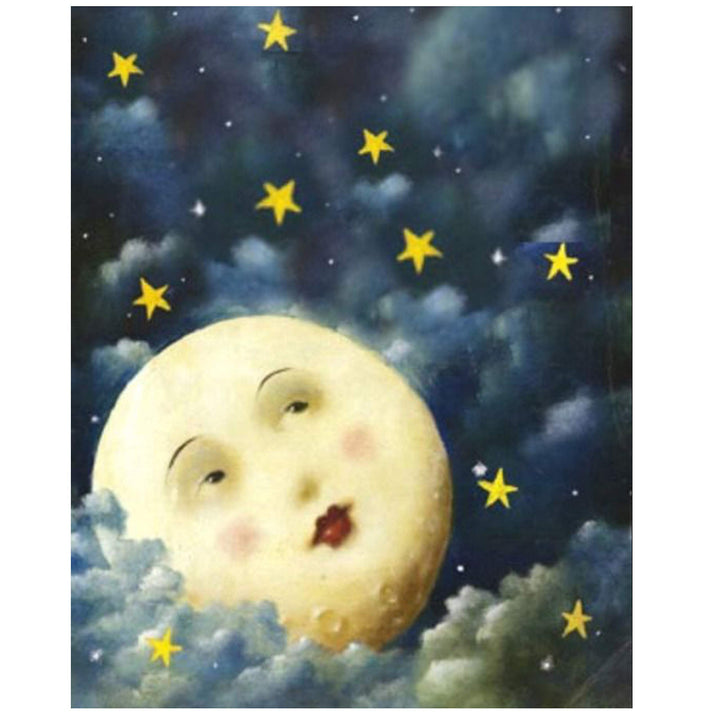 Goodnight Sweet Moon &amp; Stars- 3 Image Set- 8 x 10&