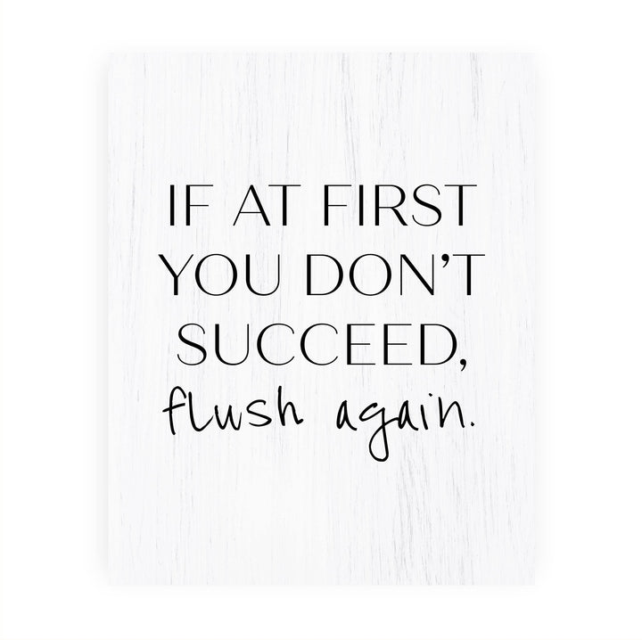 If At First You Don&
