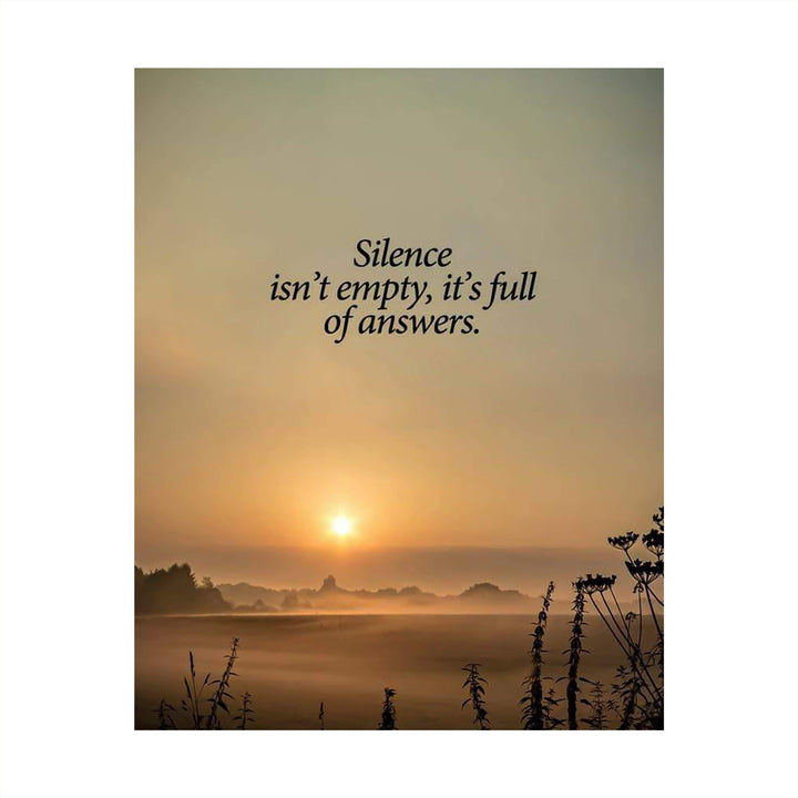 Silence Isn&