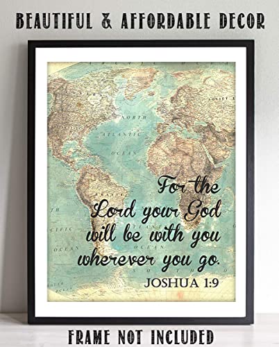 Joshua 1:9-"The Lord Will Be With You Wherever You Go"