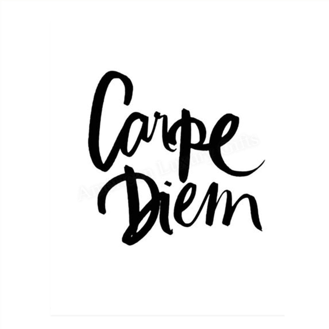 Carpe Diem- Inspirational Wall Art- 8 x 10 Print Wall Art-Ready to Frame. Motivational Wall Print- Home D?cor & Office D?cor. Perfect Gift To Encourage Friends & Graduates to"Seize The Day!"