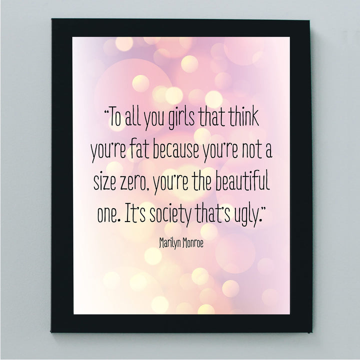 Marilyn Monroe Quotes-"You&