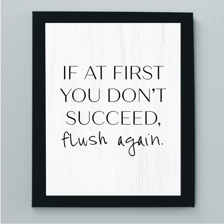 If At First You Don&