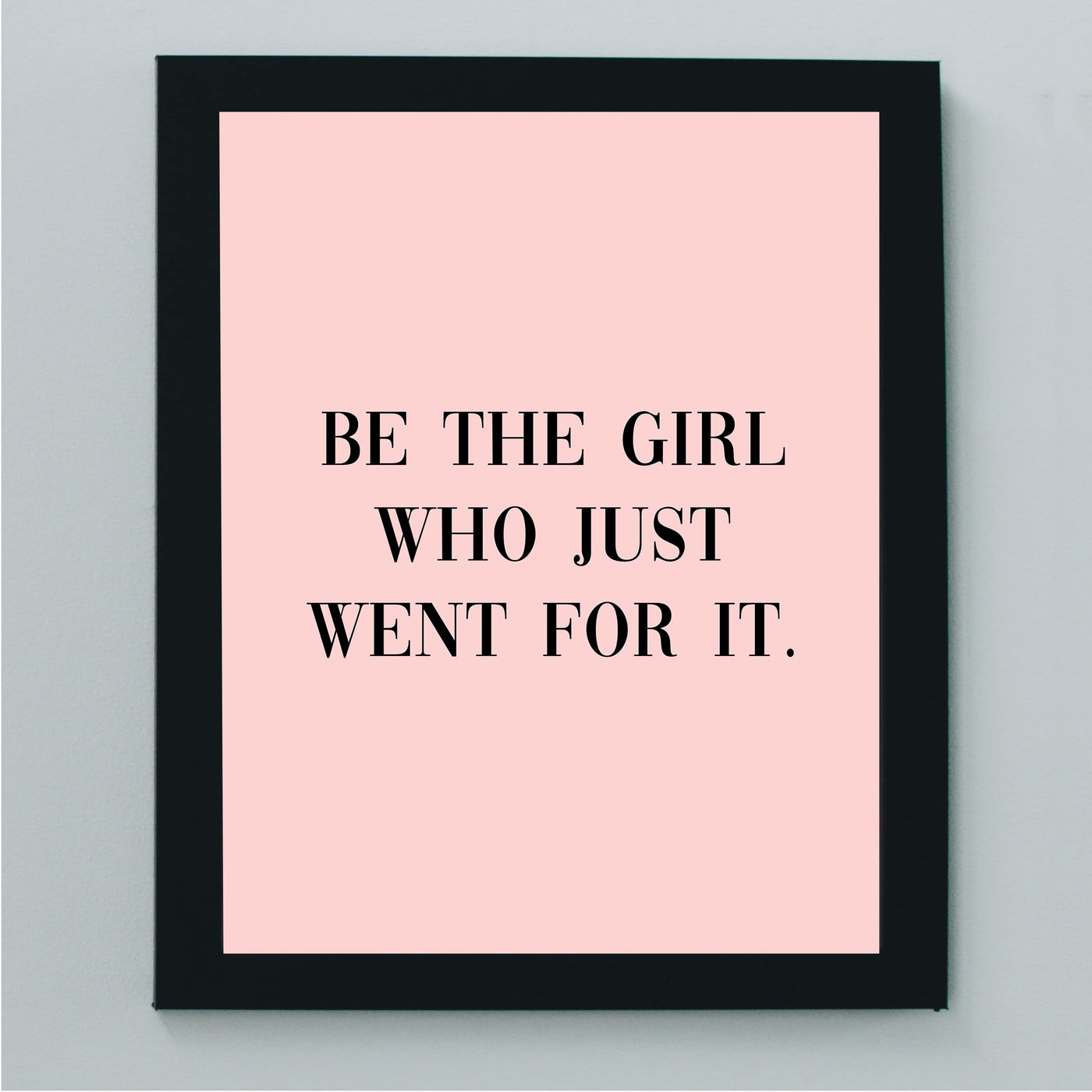 Motivational Pink Art Print - Modern Wall Art for Inspiration