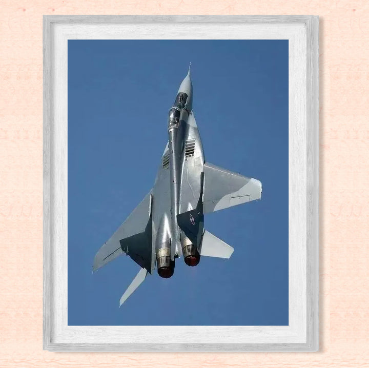 Mikoyan MiG-29 Fighter Jet -Military Aircraft Wall Decor -8 x 10" Fighter Plane Poster Print -Ready to Frame. Perfect Sign for Home-Office-Game Room-Garage-Man Cave Decor! Great Gift for Veterans!