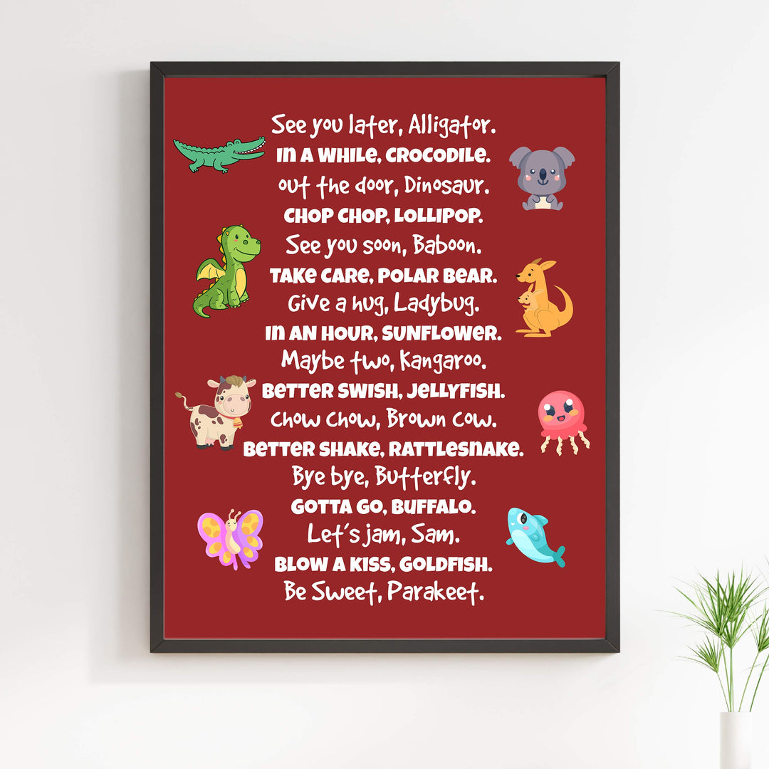 See You Later, Alligator Funny Classic Children&