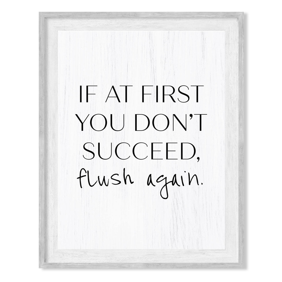 If At First You Don&