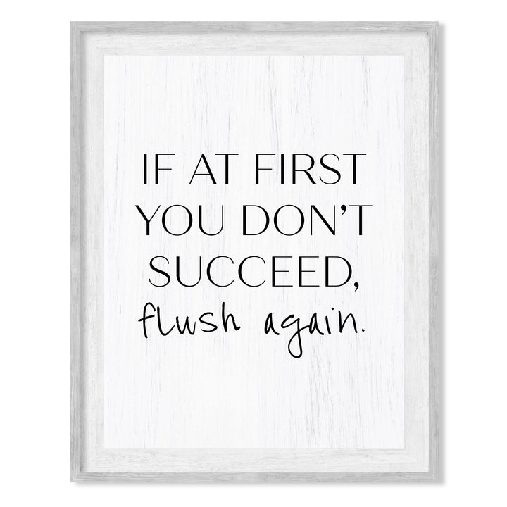 If At First You Don&