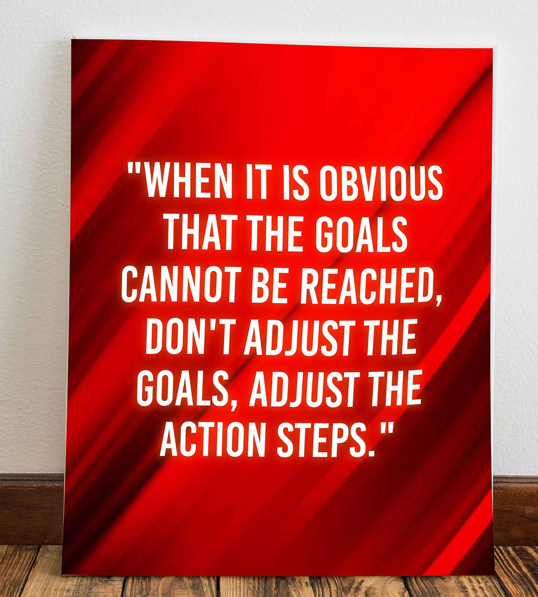 Don't Adjust the Goals-Adjust the Action Steps?-Motivational