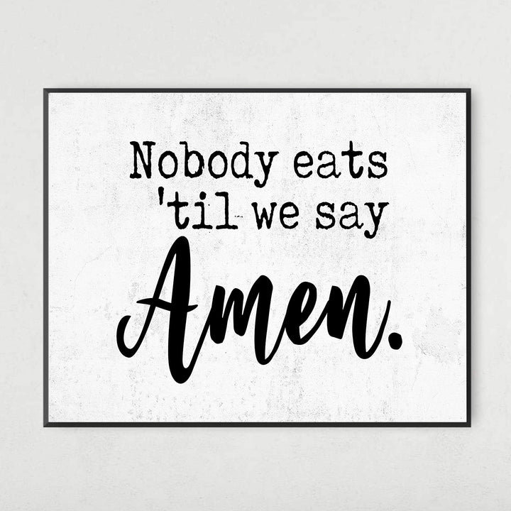 Nobody Eats &
