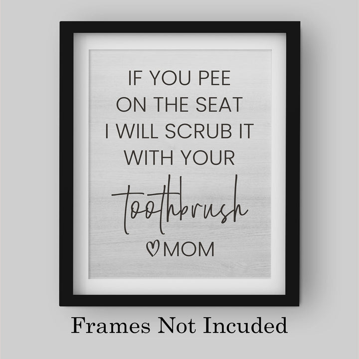 If You Pee on the Seat-I&