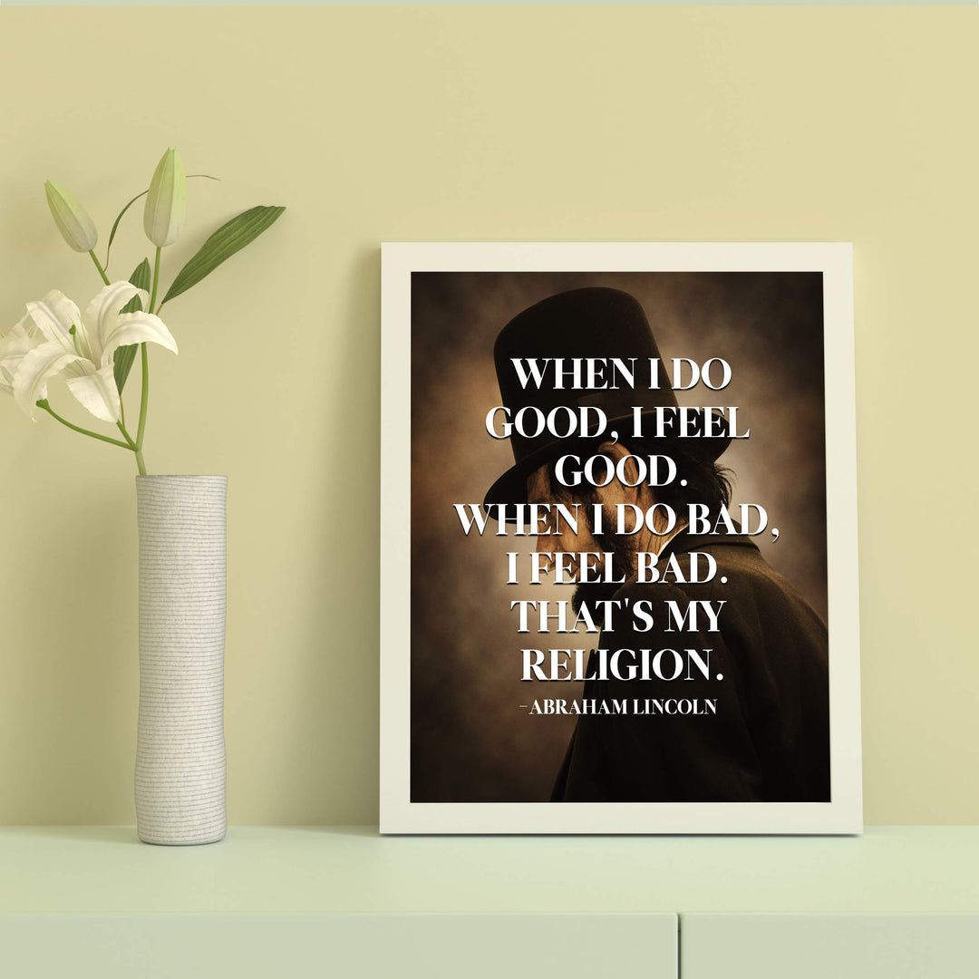 Abraham Lincoln Photo Picture, Poster or Framed Quote I'm a Abraham Lincoln Photo Picture, Poster or Framed Quote I'm a