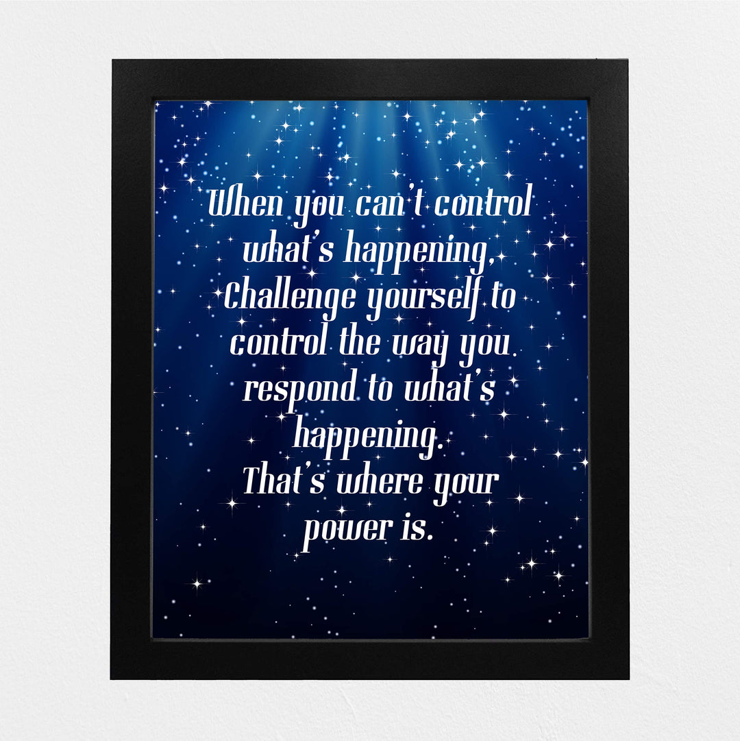 Control the Way You Respond-That&