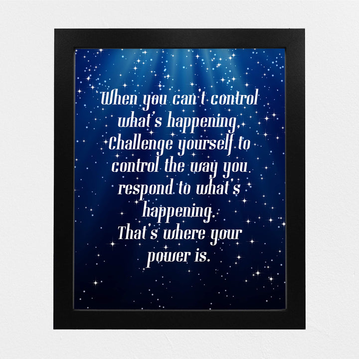 Control the Way You Respond-That&