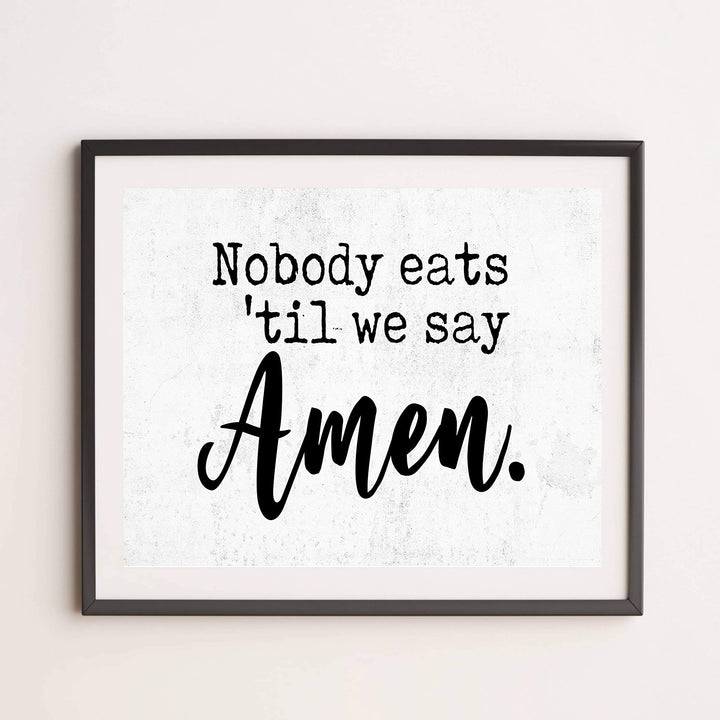 Nobody Eats &