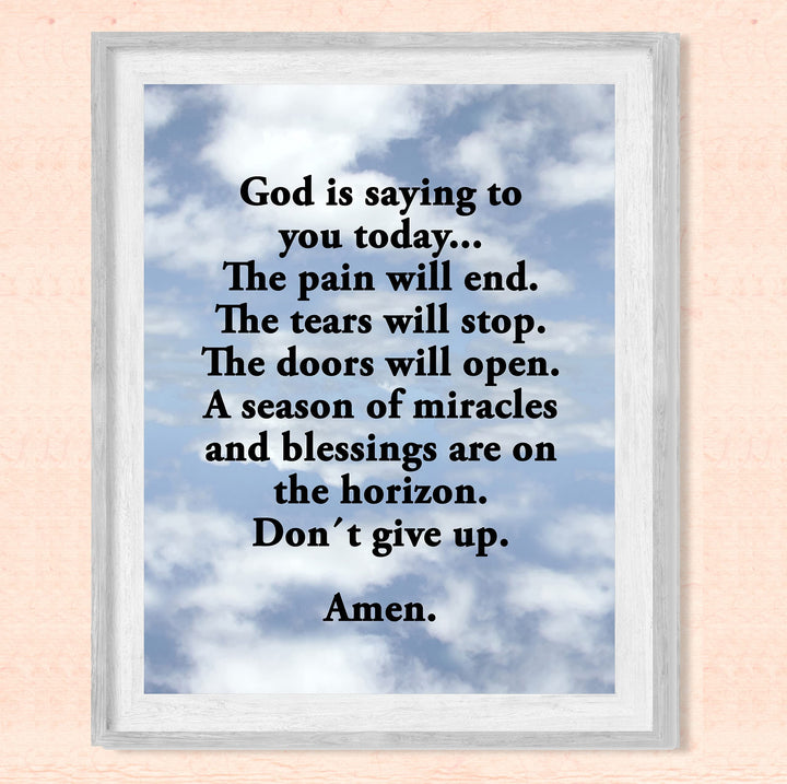 God Is Saying to You-Don&