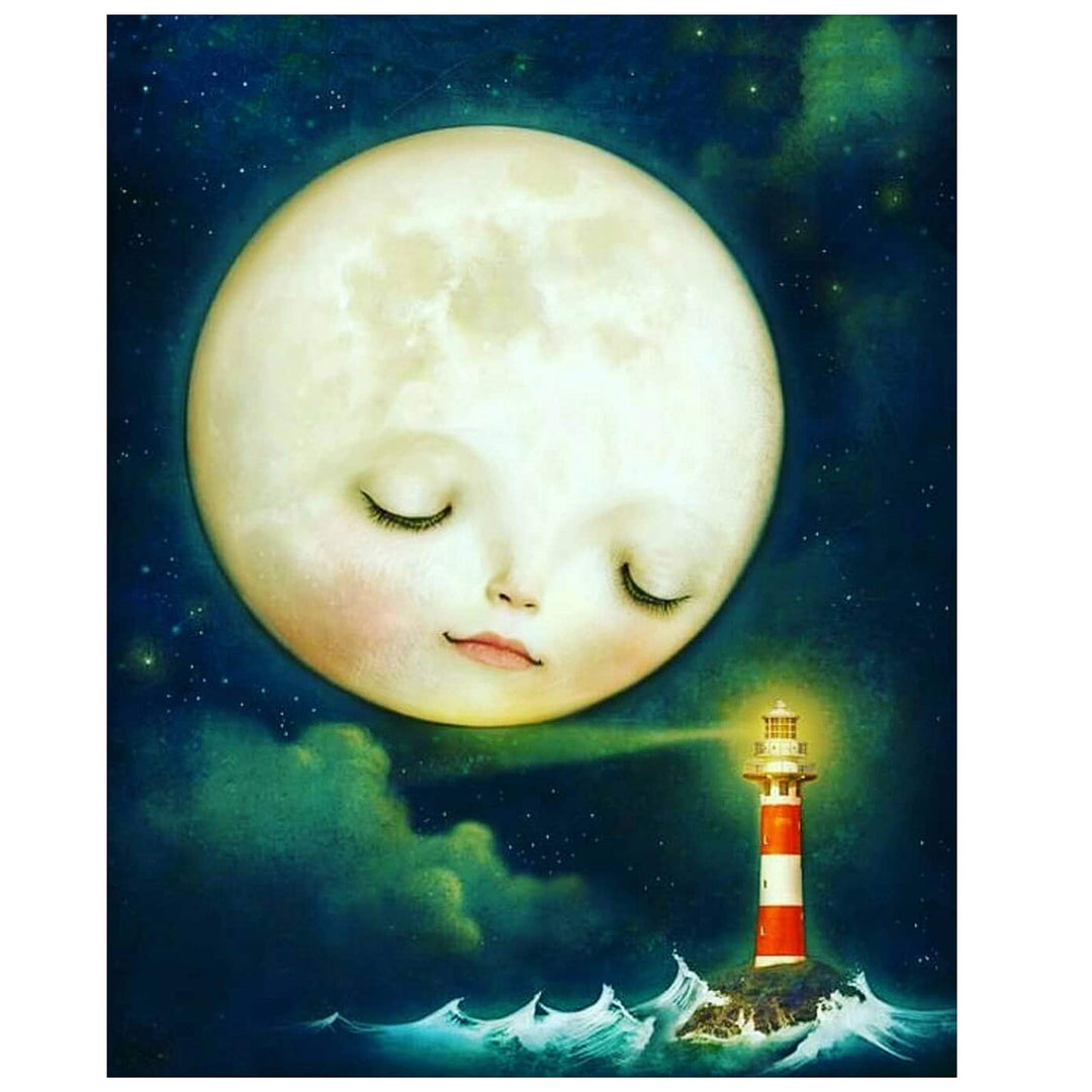 Goodnight Sweet Moon &amp; Stars- 3 Image Set- 8 x 10&