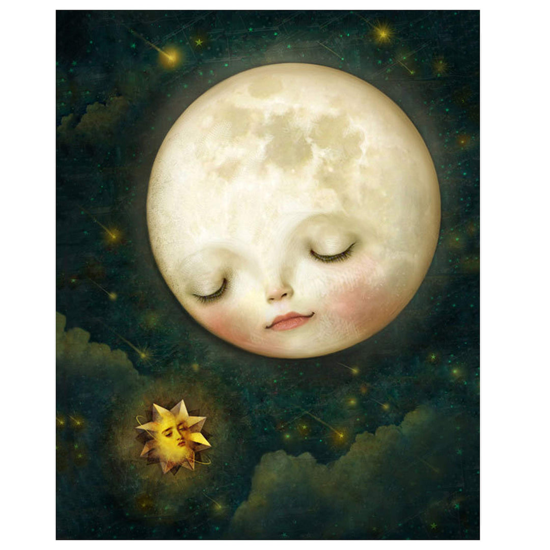 Goodnight Sweet Moon &amp; Stars- 3 Image Set- 8 x 10&