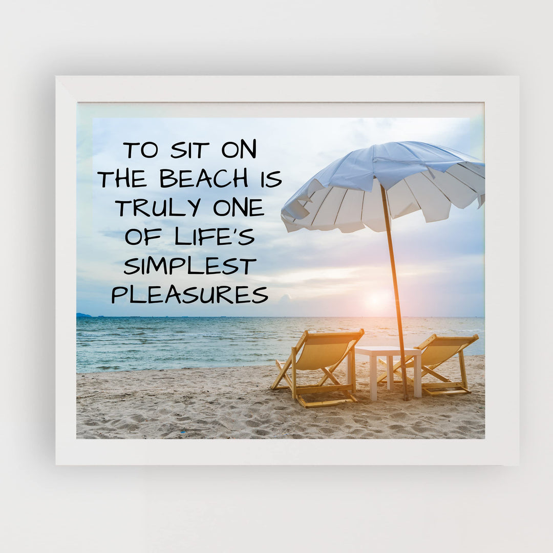 To Sit on the Beach-Life&