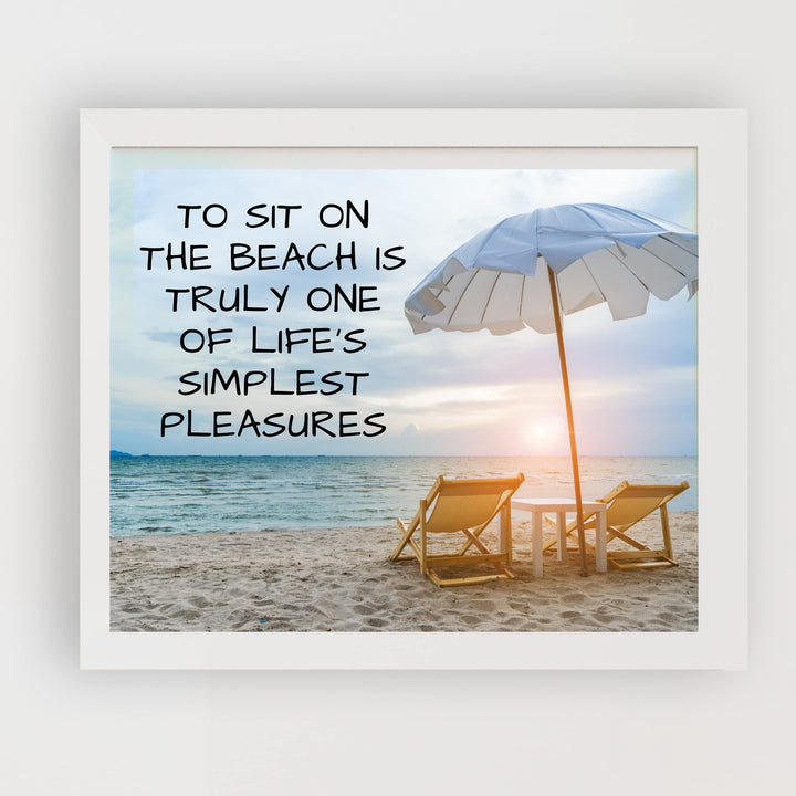To Sit on the Beach-Life&