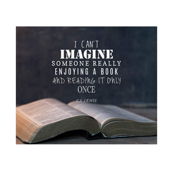 C.S. Lewis Quotes Wall Art-"Can&