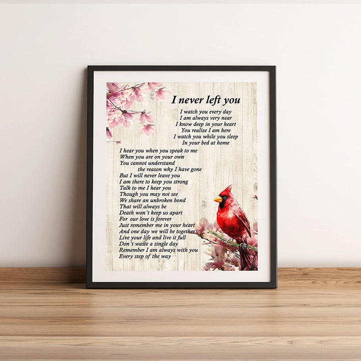 "I Never Left You"-Inspirational Christian Wall Art-11 x 14"