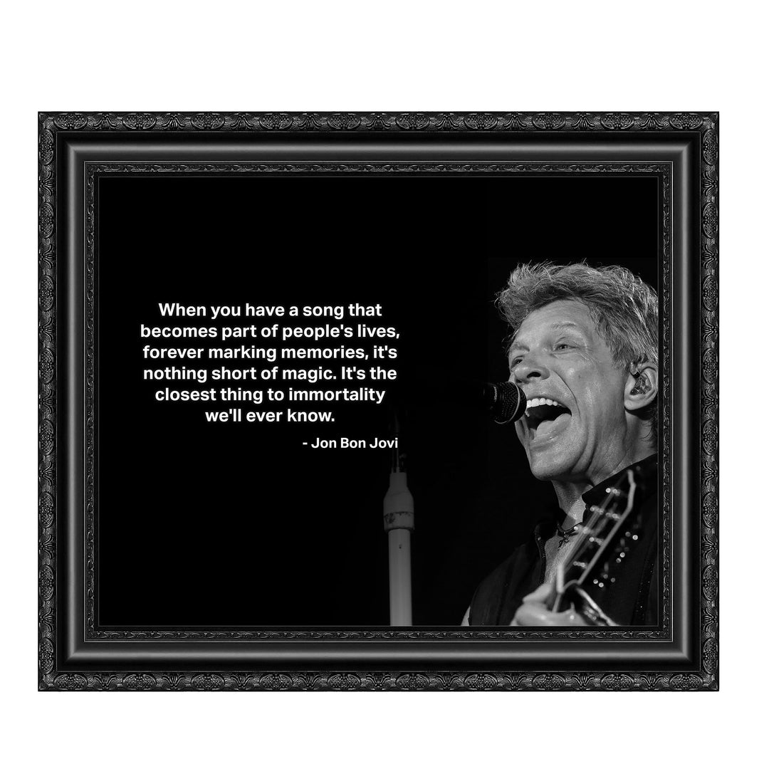 Bon Jovi-"Closest Thing to Immortality We&