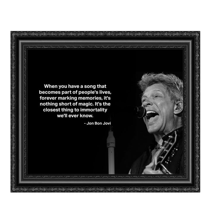 Bon Jovi-"Closest Thing to Immortality We&